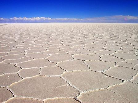 Salar de Uyuni Salzwüste Bolivien